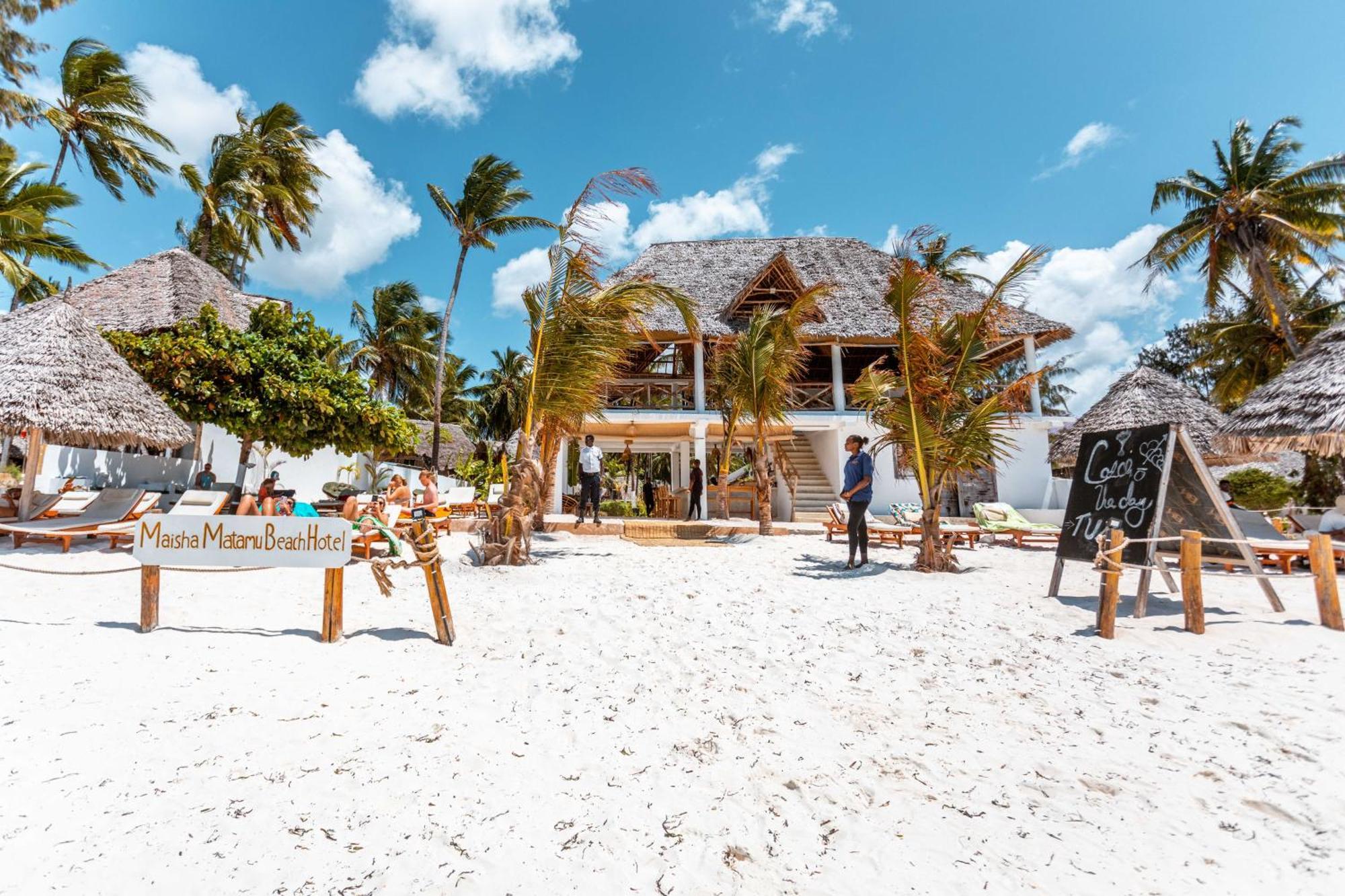 Maisha Matamu Beach Hotel Paje Zewnętrze zdjęcie